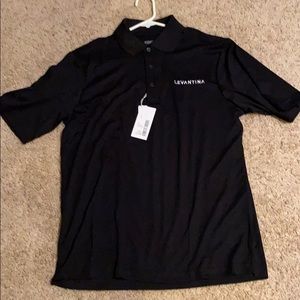 Black golf Levantina shirt.